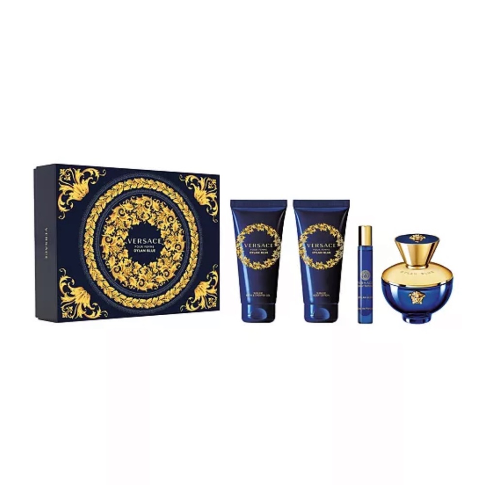 Brand New Versace Pour Femme Dylan Blue perfume set